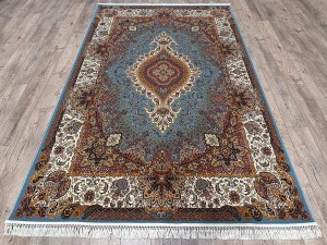 Farahan 3824 Голубой-крем